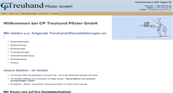 Desktop Screenshot of cptreuhand.com